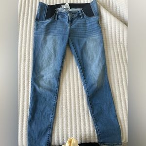 Target maternity side panel skinny jean